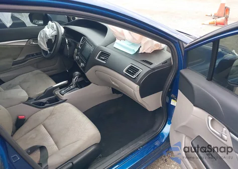 2015 Honda Civic Ex from USA, damaged, VIN 19XFB2F8XFE214510